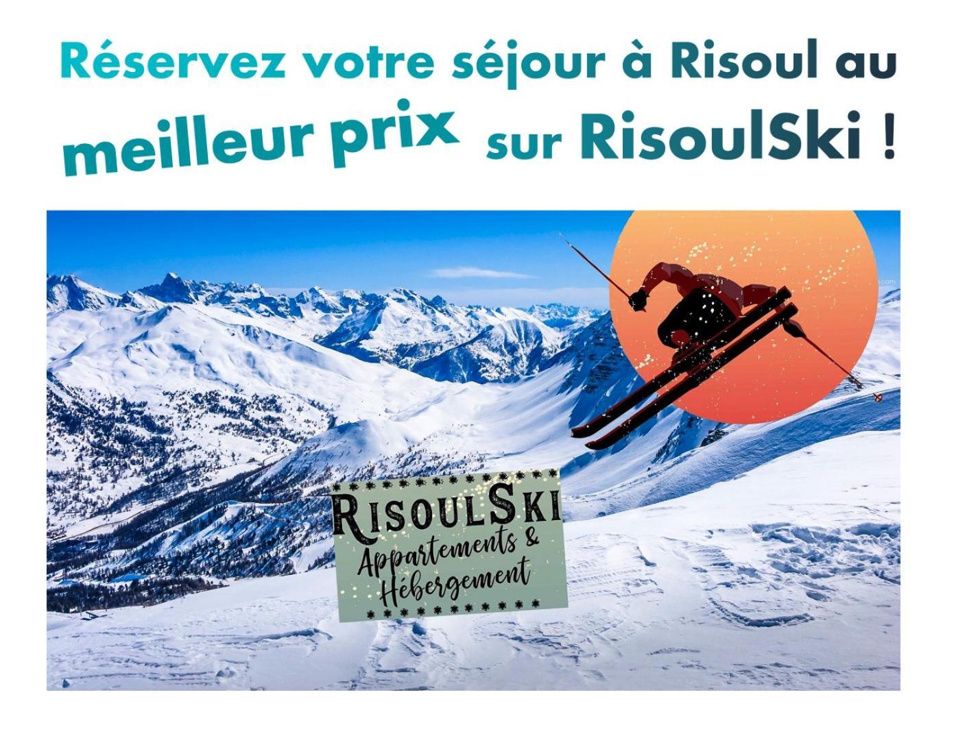 Risoulski Antares - Piscine Et Sauna Bagian luar foto