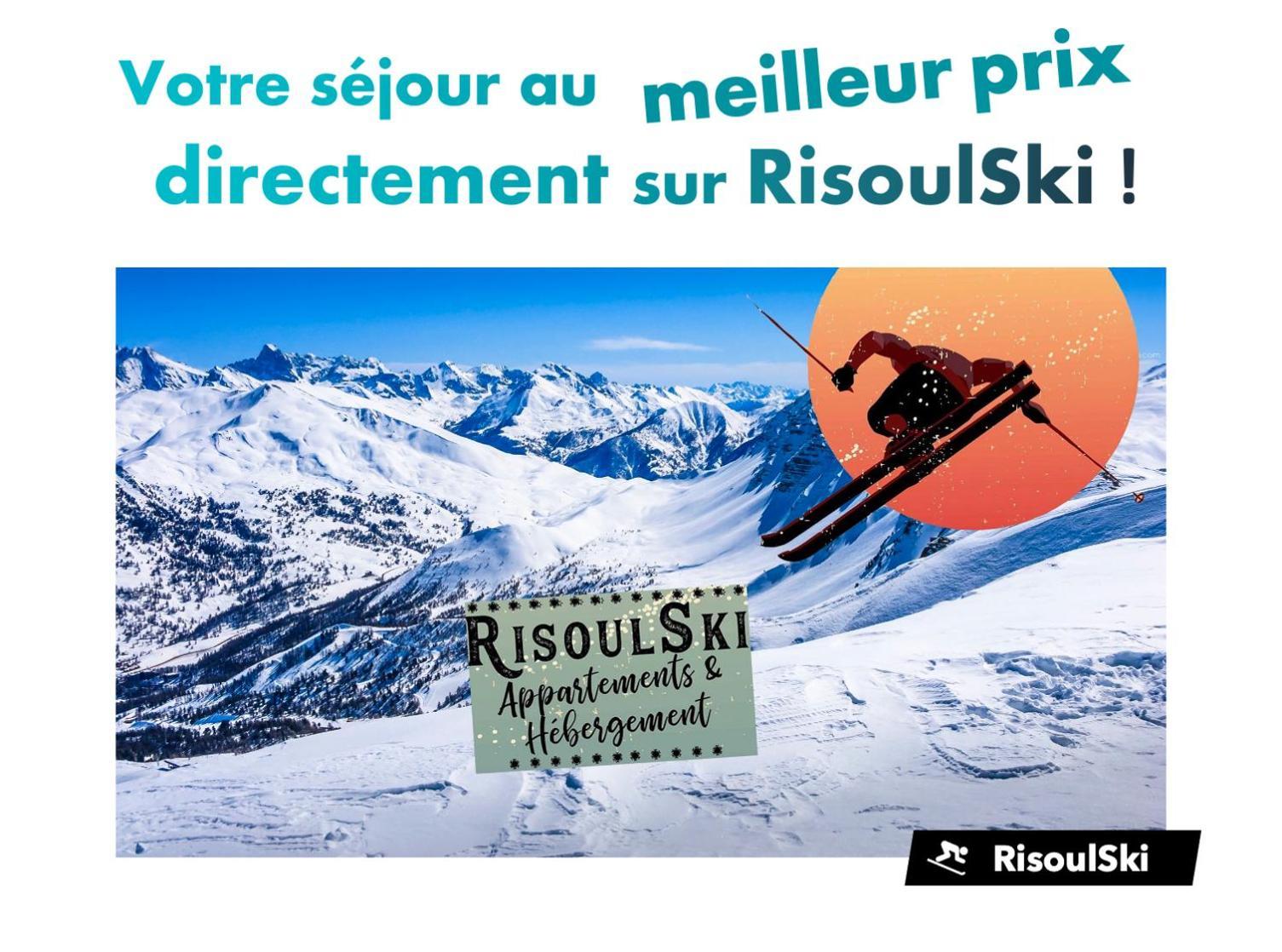 Risoulski Antares - Piscine Et Sauna Bagian luar foto